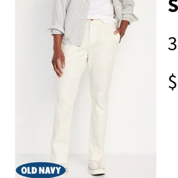 Men’s chino pants 33x32 super light beige - Picture 4 of 4